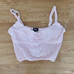 Pacsun crochet top size xs